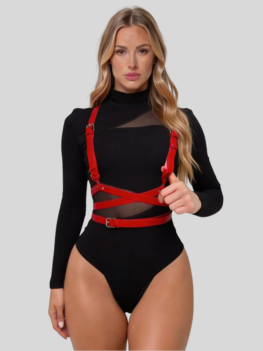 Leyna's bondage harness