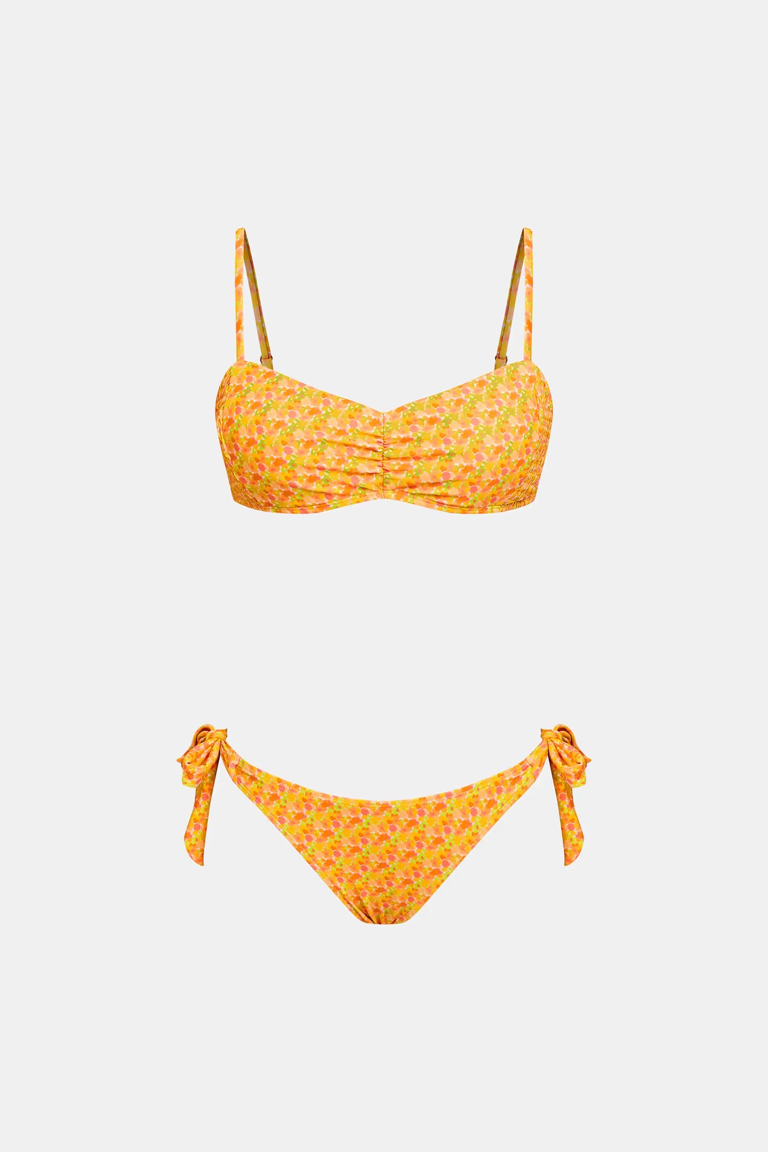Citrus Floral Bikini Set