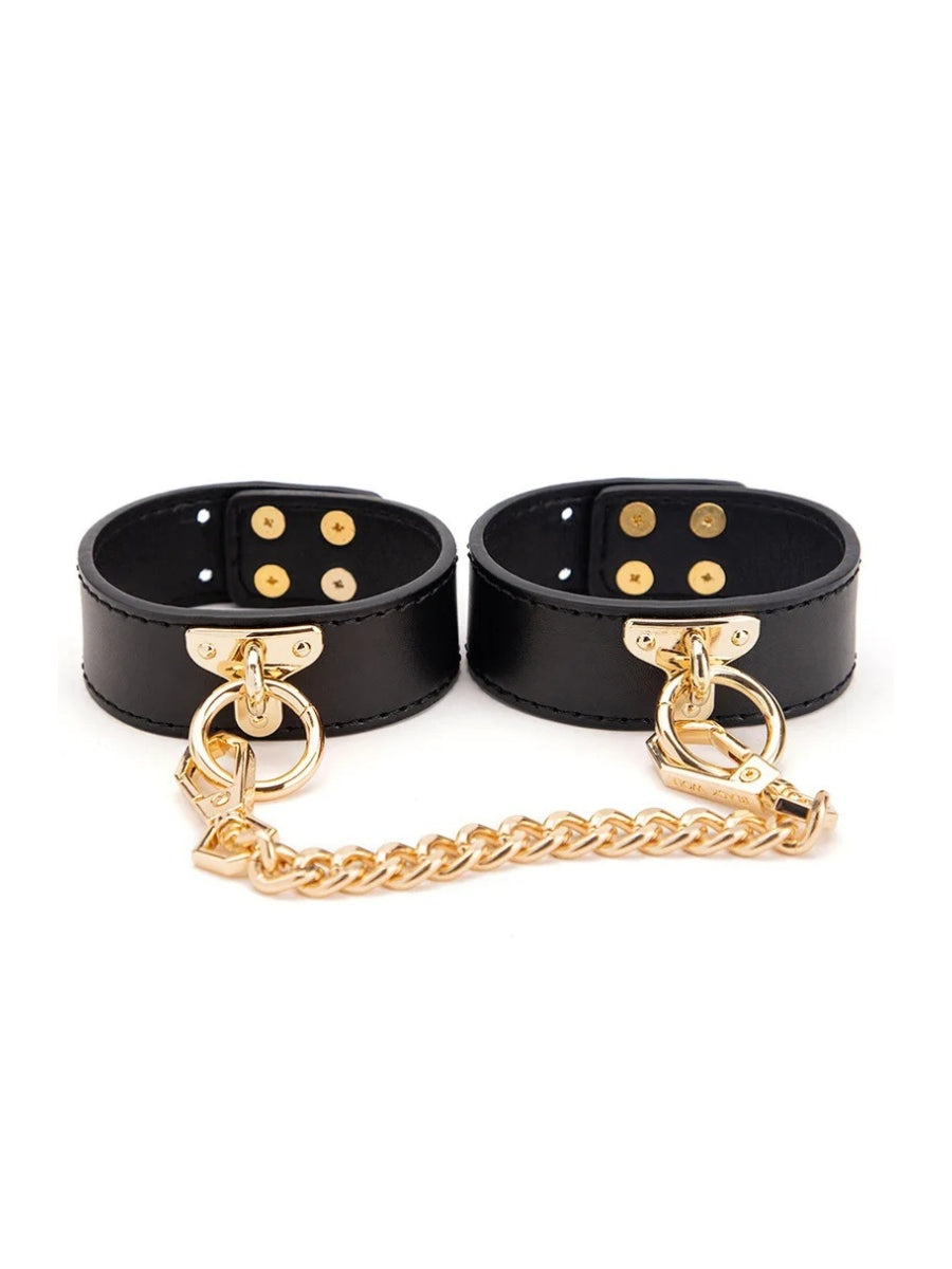 Omalia Black ankle cuffs