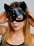 Much | Leather cat mask