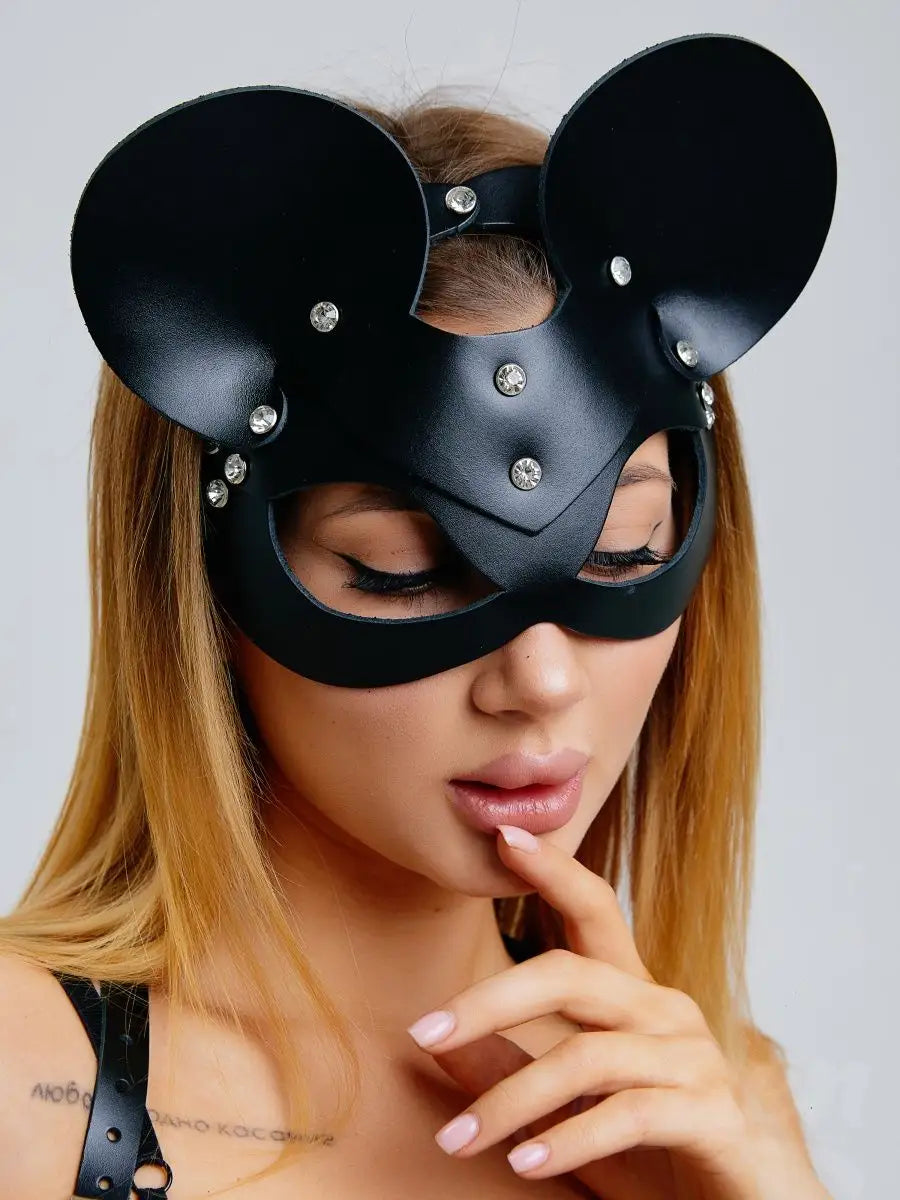 Mina | Leather mask