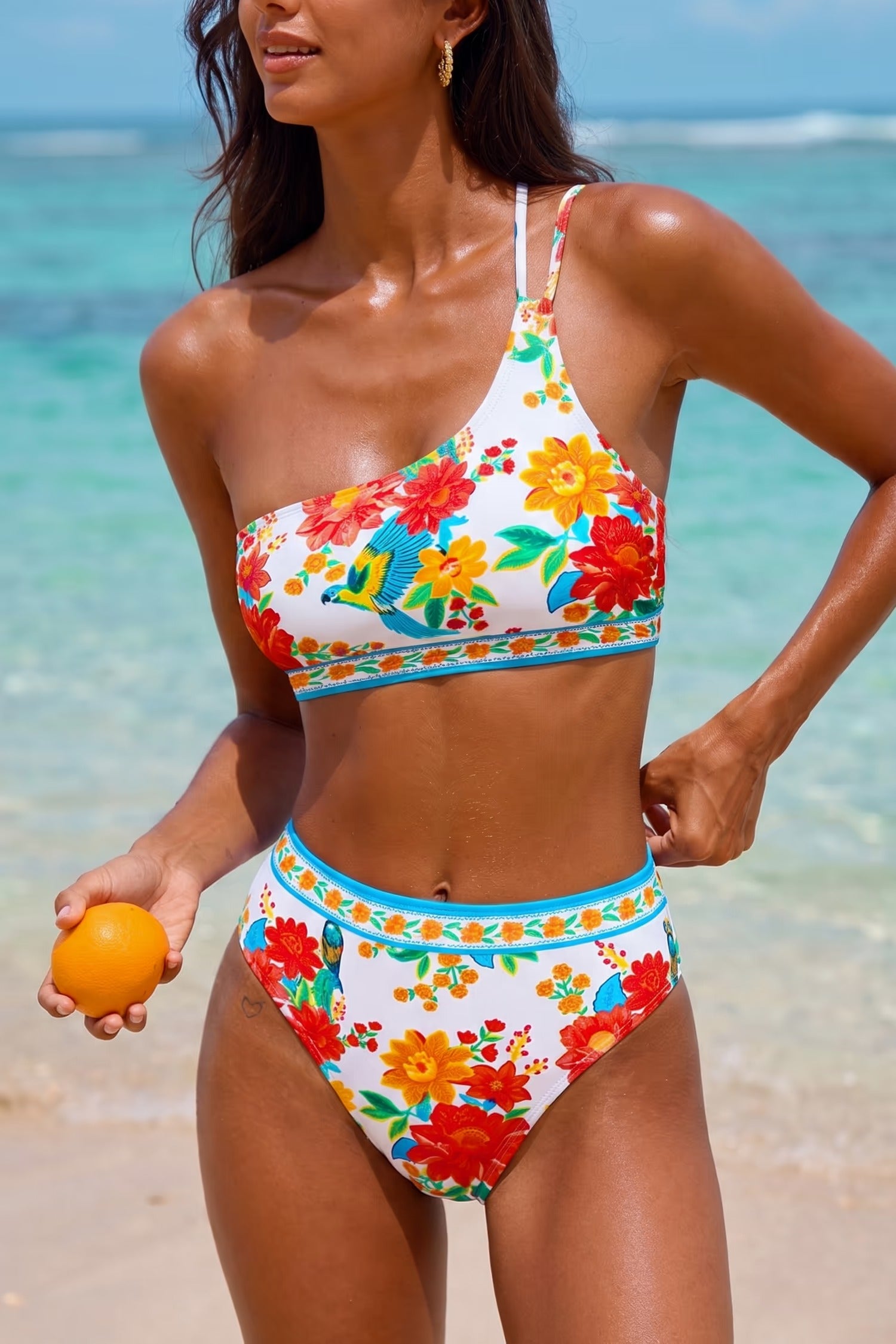 Tropical Parrot Bikini Set