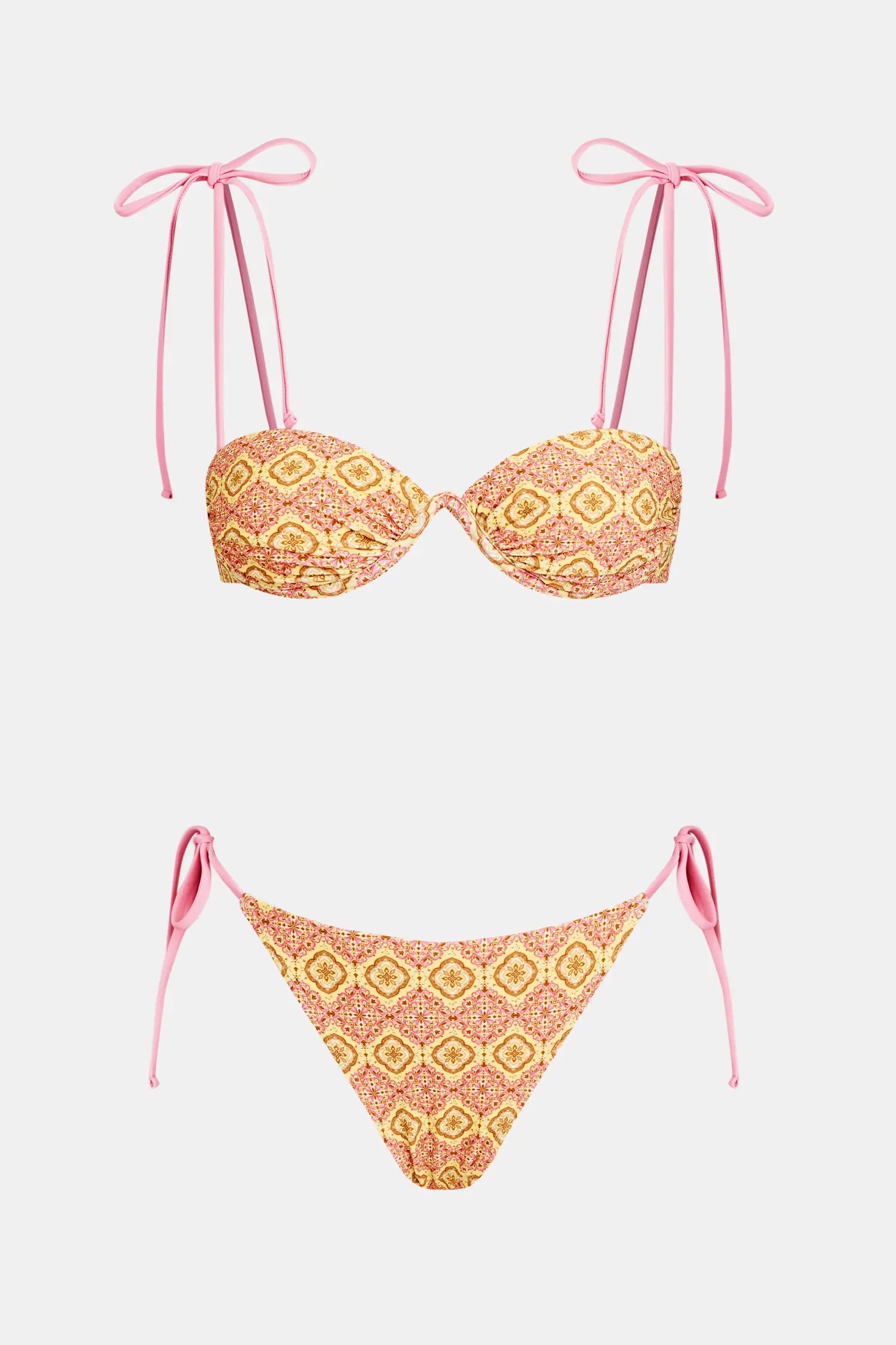 Marigold Mosaic Bikini Set