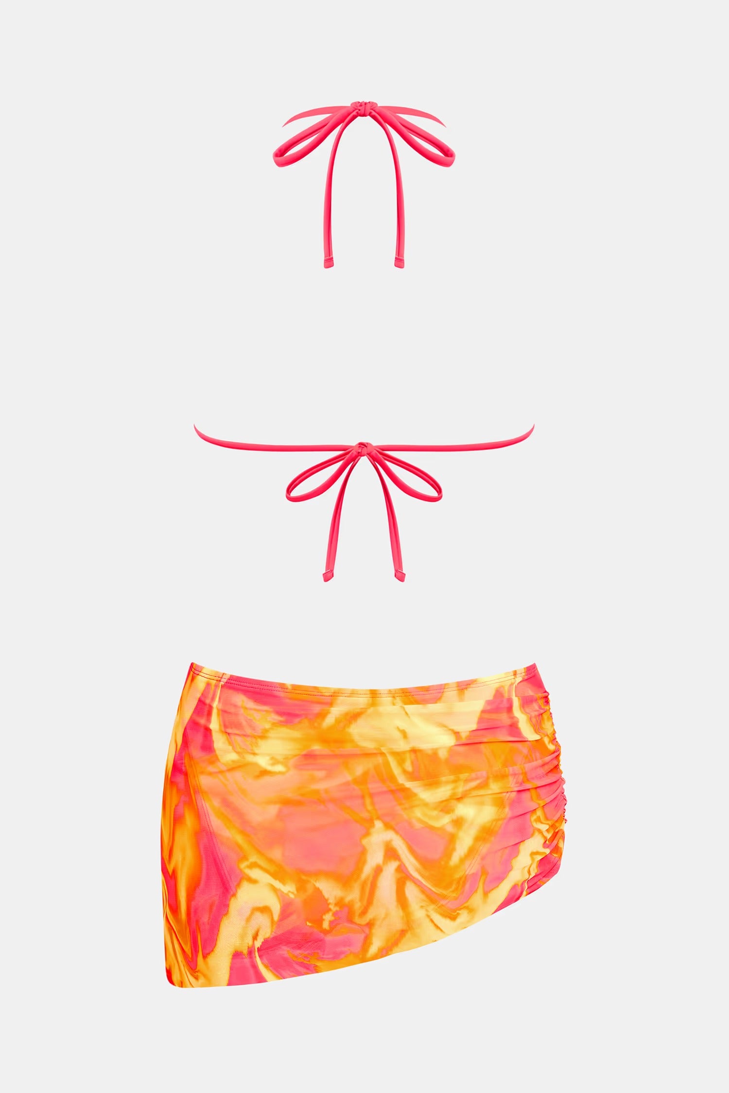 Sunset Swirl Triangle Bikini